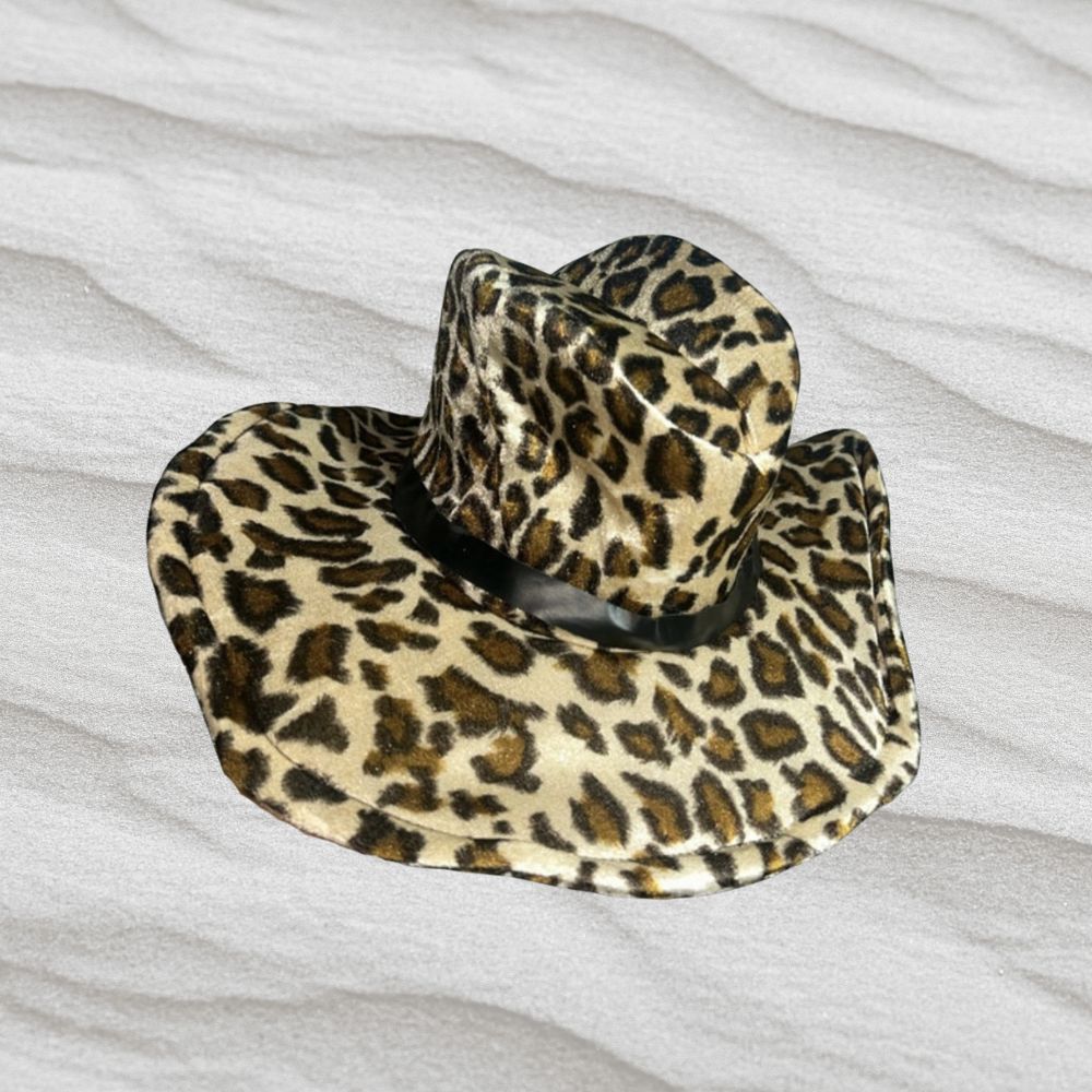 Cappello animalier: leopardato e zebrato - immagine 3