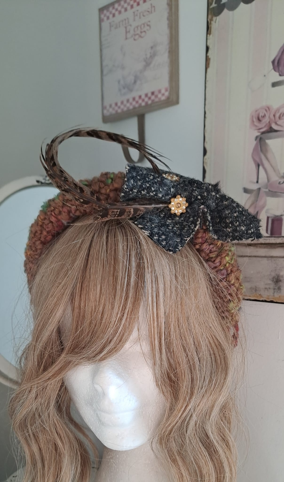 Cerchietti handmade - immagine 2