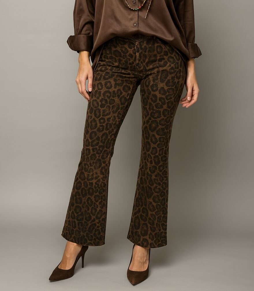 Pantalone tipo leggings fantasia