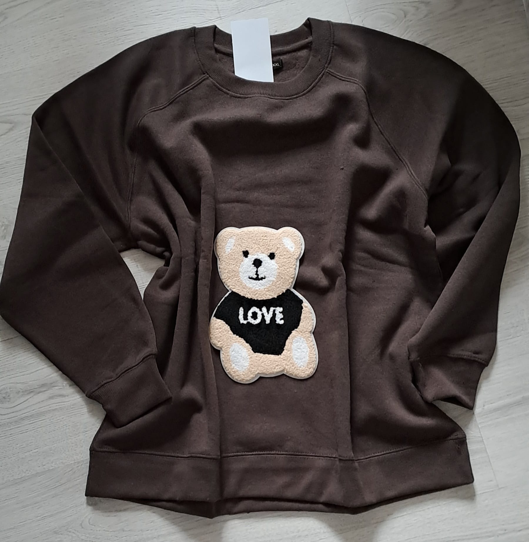 Felpa con Orsetto e scritta “LOVE” - immagine 2